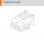 Stihl FJ180V-BS51 Kawasaki FJ Gasoline Engine Spare Parts